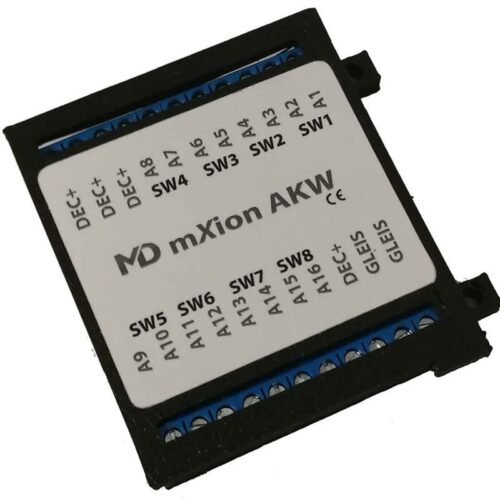 AKW 8-wegwissel decoder of 16-functie decoder