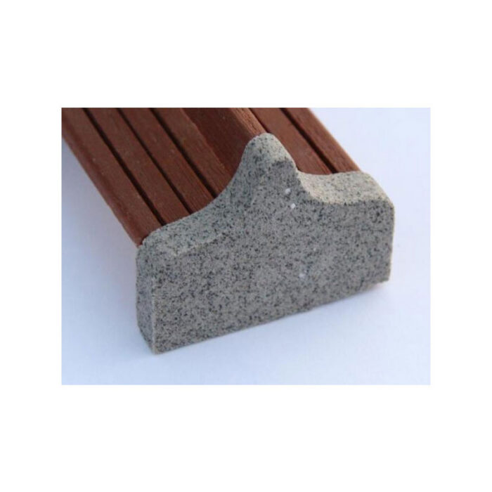 Miniaturbeton 01-036-041 G Parkbank dubbelzijdig bruin - Afbeelding 2