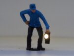 MEF P14013-1 H0 2 spoorweg personeel figuren uit het stoomtijdperk - Afbeelding 2