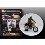 MEF P10126E bromfiets met een kick-starter