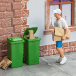 Product afbeelding Pola G 333224 2 vuilnis containers groen