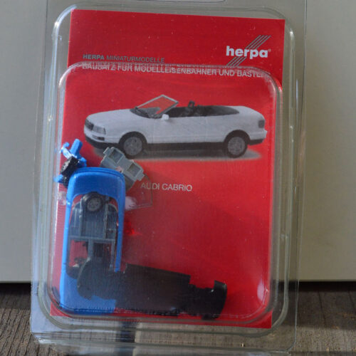 verpakking Audi-Cabrio-blauw-Minikit