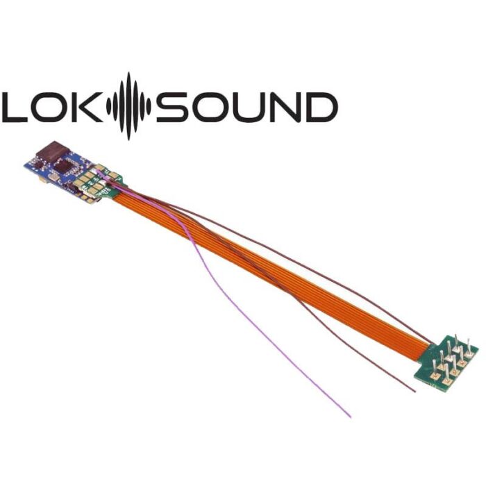 ESU 58810 LokSound 5 micro DCC/MM/SX/M4 8-pin NEM652, Spoor N, TT, H0 - Afbeelding 1