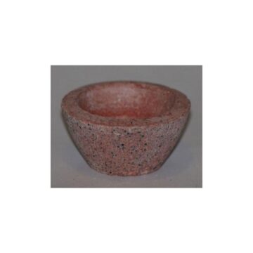 Plantenbak kom vorm rood