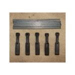 Miniaturbeton 02-075-011 G Hekwerk gegalvaniseerd ijzer uitbreidingsset 50 cm - Afbeelding 2