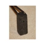 Miniaturbeton 02-081-011 G Laag hekwerk gemaakt met ronde reling en basalt palen - Afbeelding 3