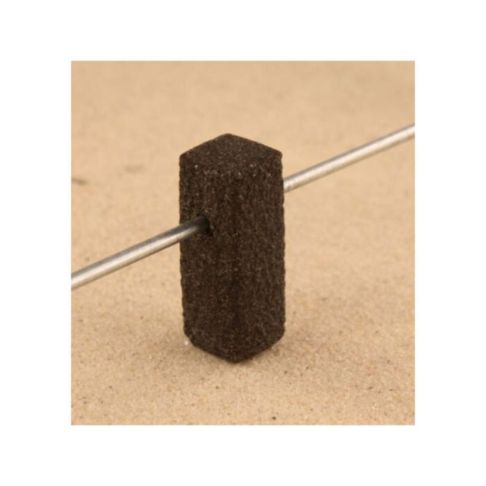 Miniaturbeton 02-082-011 G Laag hekwerk gemaakt met ronde reling en basalt palen - Afbeelding 3