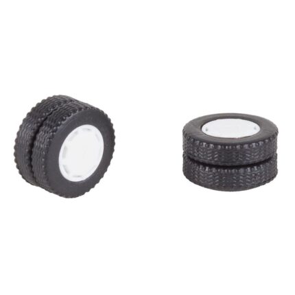 2 wheels (twin tyres) tyres and rims for electric bus