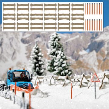 Busch 1120 Sneeuwhekken en Sneeuwstokken