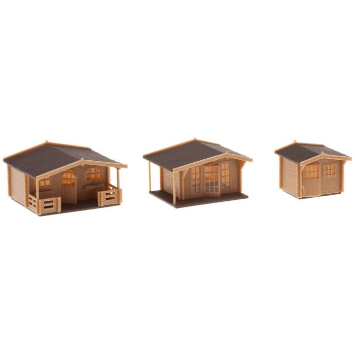 Faller 130208 H0 Tuinhuisjes, 3 stuks - Afbeelding 2