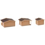 Faller 130208 H0 Tuinhuisjes, 3 stuks - Afbeelding 3