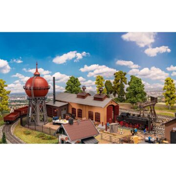 Actieset klein spoorwegdepot