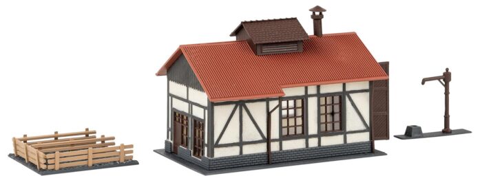 Faller 222104 N Segmentdraaischijf Met Loods Locomotieven - Afbeelding 3