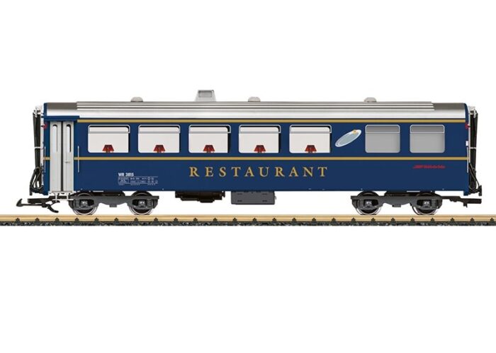LGB L31681 G RhB restauratiewagen WR 3815 - Afbeelding 1
