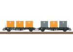 Trix 24162 H0 Containertransportwagen Laabs DB - Afbeelding 2