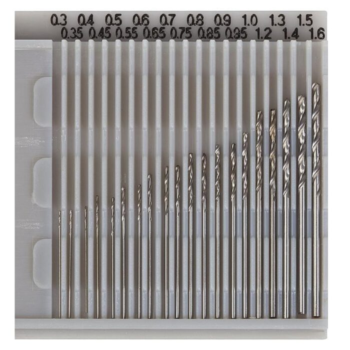 Faller 170523 BOREN SET 0.3 - 1.6 MM - Afbeelding 1