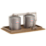 Faller 222131 N Opslagtanks, 2 stuks - Afbeelding 2
