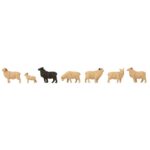 Faller 272801 N Figuren-set met mini-sound-effect schapen - Afbeelding 3