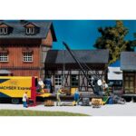 Faller 222176 N Laadkraan Met Laadgoederen