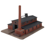 Faller 231720 N Fabriek met schoorsteen - Afbeelding 2