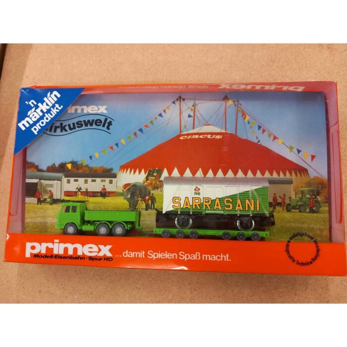 Märklin Primex 4584 H0 Sarrasani circuswagenset Zirkuswelt - Afbeelding 2