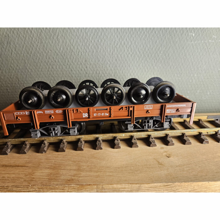LGB 41103 G DR Niederbordwagen mit Ladegut - Afbeelding 3