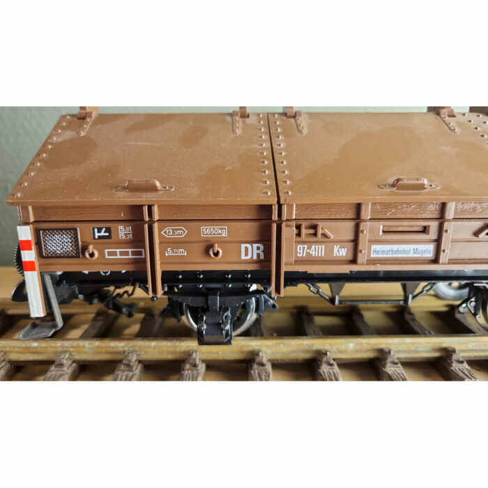 LGB 4111 G DR Klappdeckelwagen - Afbeelding 4